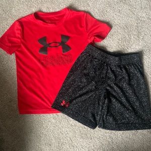 Under Armour Boys Short Set